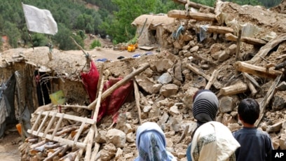 अफगानिस्तान भूकंप  – हताहत वालों की संख्या बढ़कर हुई 1,100